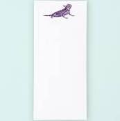 Purple Horned Frog Notepad