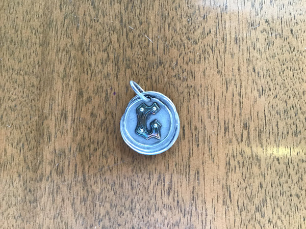 Retired Waxing Poetic Charms-Rivet