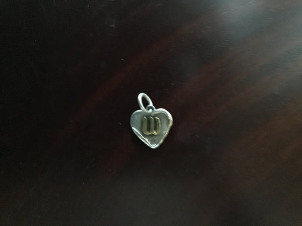 Retired Waxing Poetic Charms-Heart Insignias