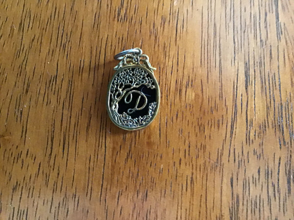 Retired Waxing Poetic Charms-Enchanted Night Insignia