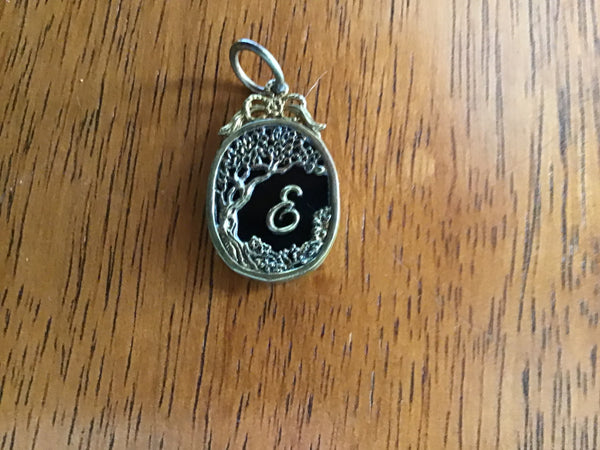 Retired Waxing Poetic Charms-Enchanted Night Insignia