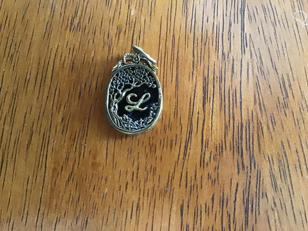 Retired Waxing Poetic Charms-Enchanted Night Insignia