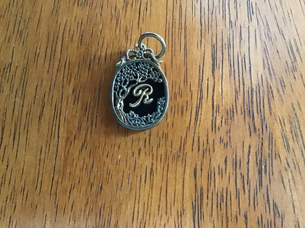 Retired Waxing Poetic Charms-Enchanted Night Insignia