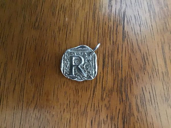 Retired Waxing Poetic Charms-Monogrammed Initials