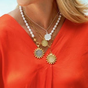 Susan Shaw 3307 Malta 1976 Paperclip Necklace