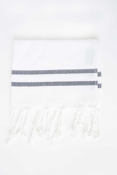 Guest Towel Herringbone 2 Stripe