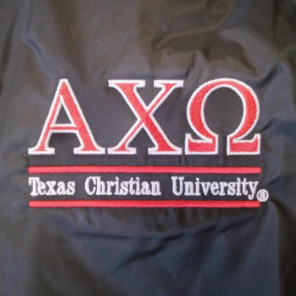 TCU Rain Jacket - Alpha Chi Omega