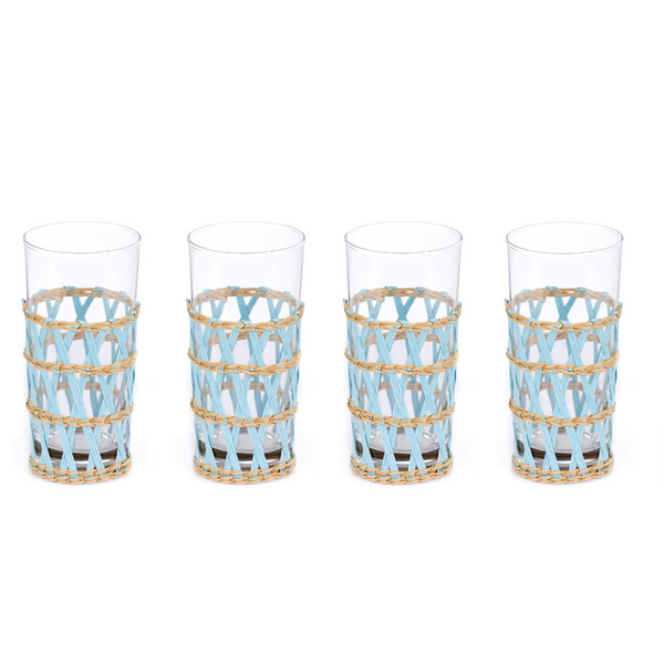 Amanda Lindroth Island Wrapped Tea Glass Set