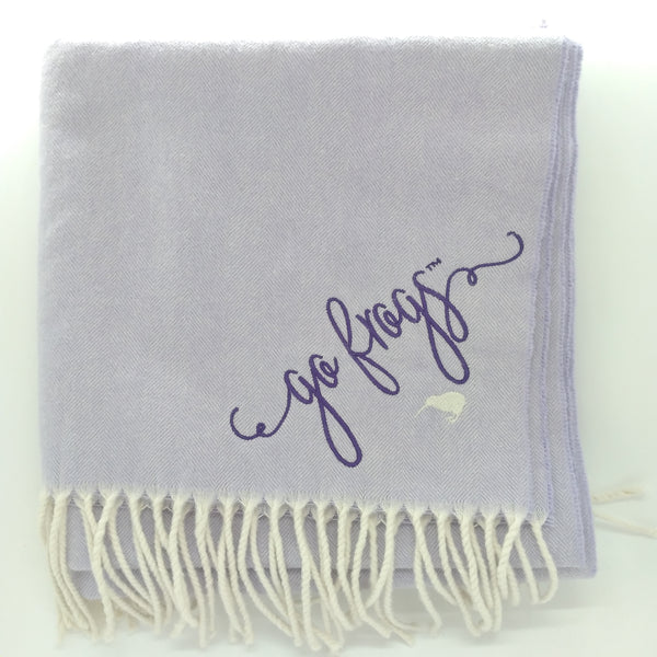 Herringbone Scarf- Go Frogs