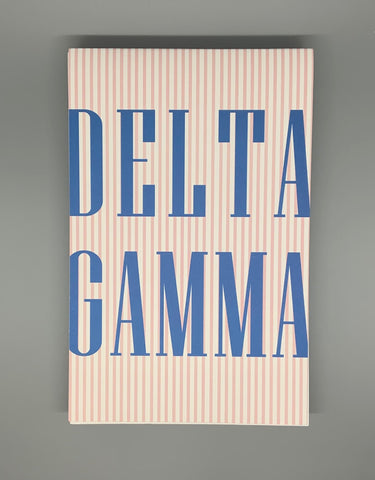 Sorority Notepad - Delta Gamma