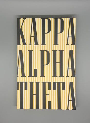 Sorority Notepad - Kappa Alpha Theta