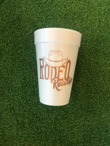 Styrofoam Cups - Rodeo Roadie