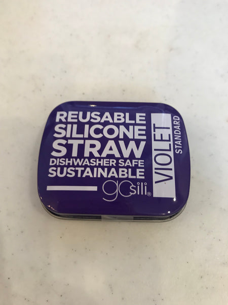 Silicone Straw in Travel Case