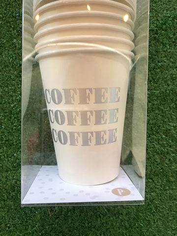 Coffee cups with lids - Coffee Coffee Coffee