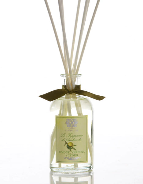 Antica Farmacista Reed Diffuser - Lemon, Verbena & Cedar