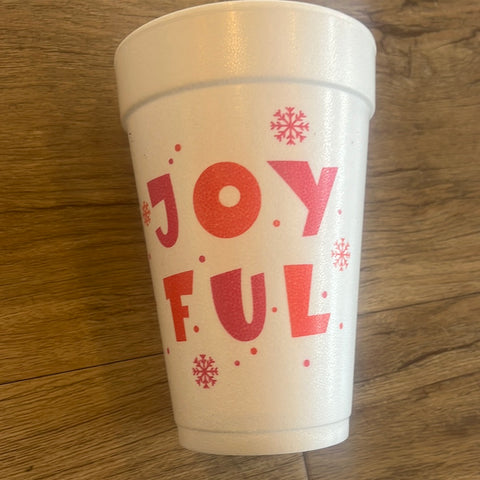 Joyful styrofoam