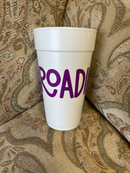 Roadie!  20 oz styrofoam cups
