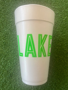 Styrofoam Cups Lake - 20oz