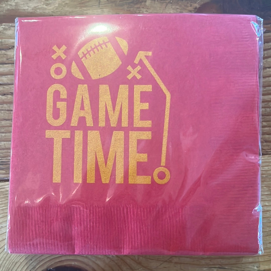 Game Time napkins