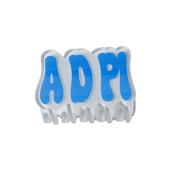 Retro Hair Clip- Alpha Delta Pi