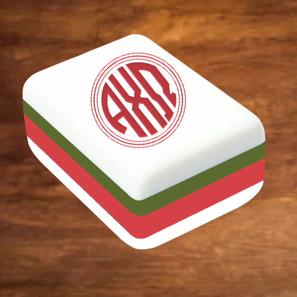 Mahjong Tile Set- Alpha Chi Omega