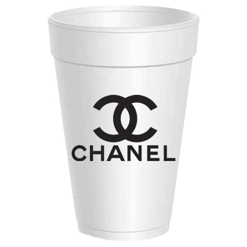 Styrofoam Cups - Chanel