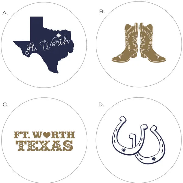Fort Worth Coaster Set