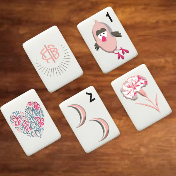 Mahjong Tile Set- Gamma Phi Beta