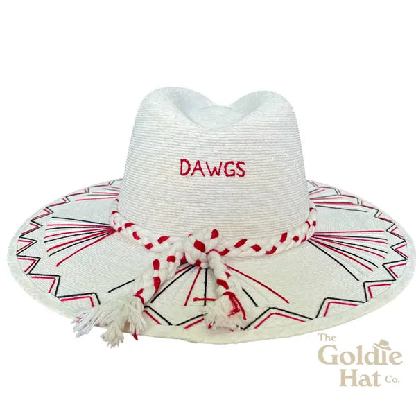 PREORDER Gameday Straw Hat- Georgia