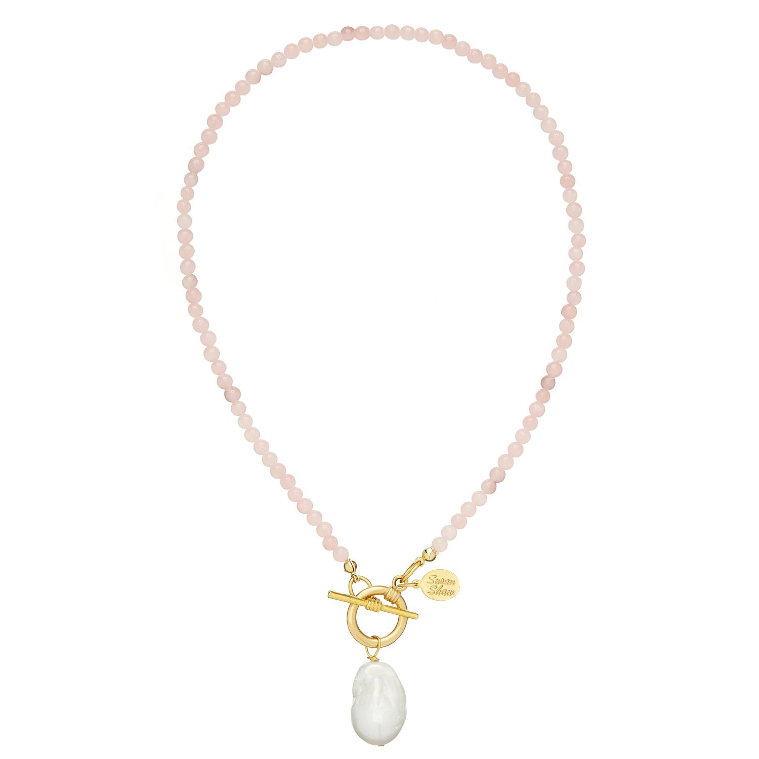 Susan Shaw 3353 Katie Agate Necklace