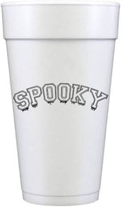 Styrofoam Cups - Spooky Halloween Cups