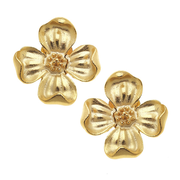 Susan Shaw 1175 Dogwood Post Earring