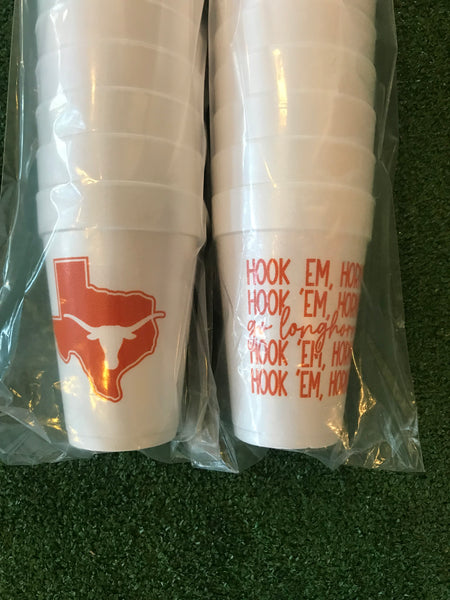 Spirit Cups - University of Texas