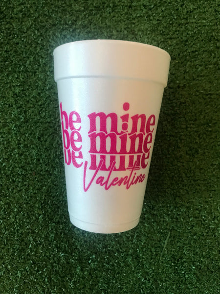 Styrofoam Cups - Be Mine Mirror