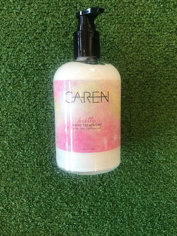 Caren Hand Treatment - Pretty - 14 oz Glass Bottle