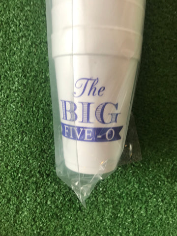Styrofoam Cups - The Big 50