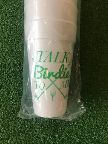 Styrofoam Cups - Talk Birdie To Me