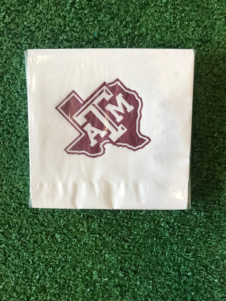 College Cocktail Napkins