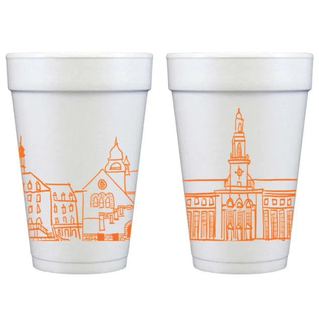 OSU Skyline Styrofoam Cups