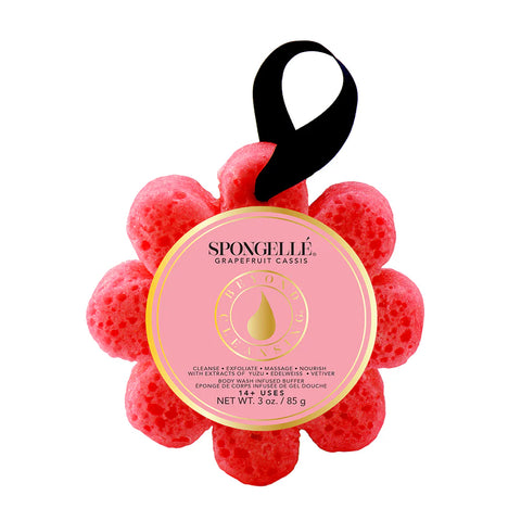 Spongelle Body Wash Infused Buffer - Grapefruit Cassis Wild Flower