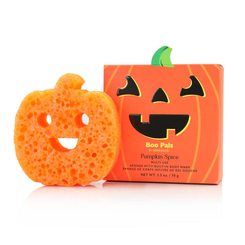 Spongelle Boo Pals Body Wash Infused Buffer - Pumpkin Spice