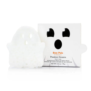 Spongelle Boo Pals Body Wash Infused Buffer - Ghost Phantom Dreams