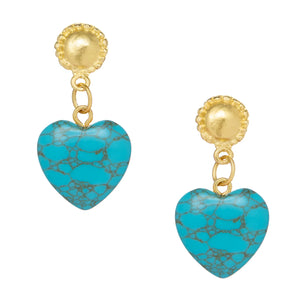 Susan Shaw 1055 Loren Heart Earring