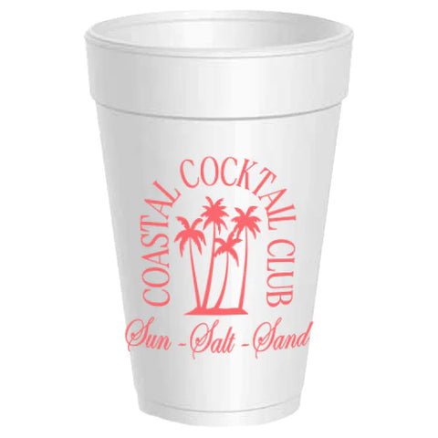 Styrofoam Cups - Coastal Cocktail Club