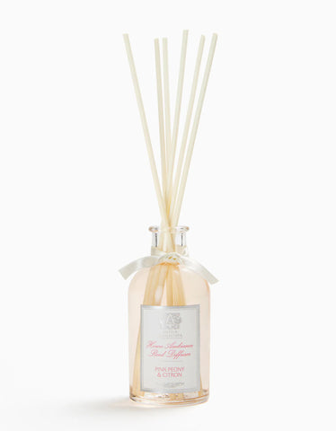 Antica Farmacista 100ml Reed Diffuser - Pink Peony & Citron - JR