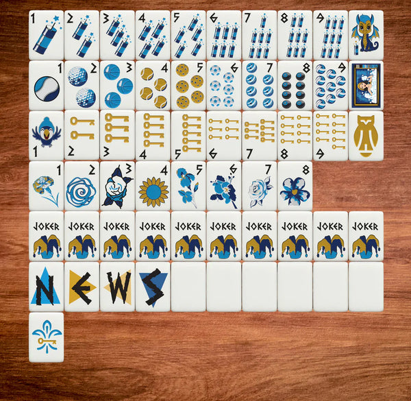 Mahjong Tile Set- Kappa Kappa Gamma