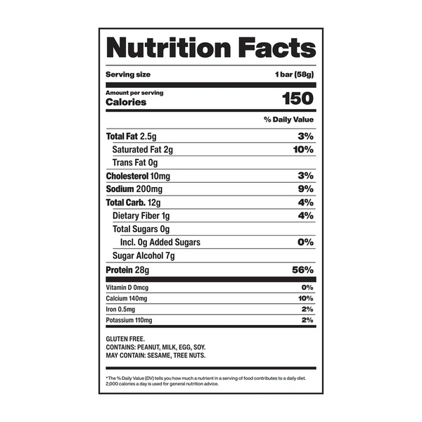 David Protein Bar- Peanut Butter Chocolate Chunk