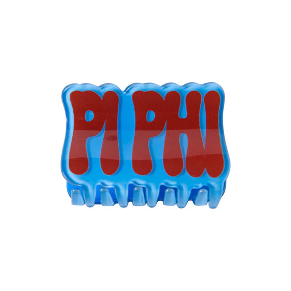 Retro Hair Clip- Pi Beta Phi