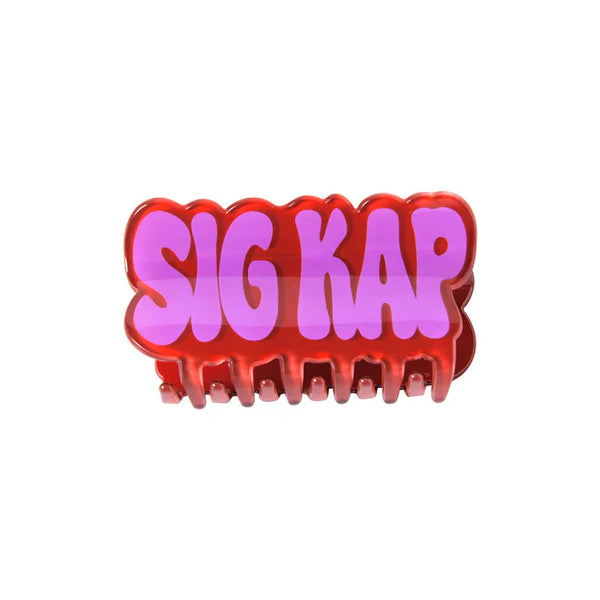 Retro Hair Clip- Sigma Kappa
