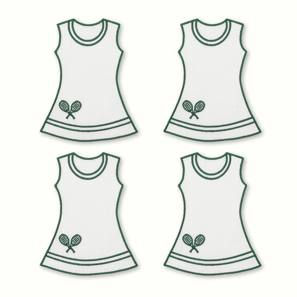 Tennis Dress Cocktail Napkins